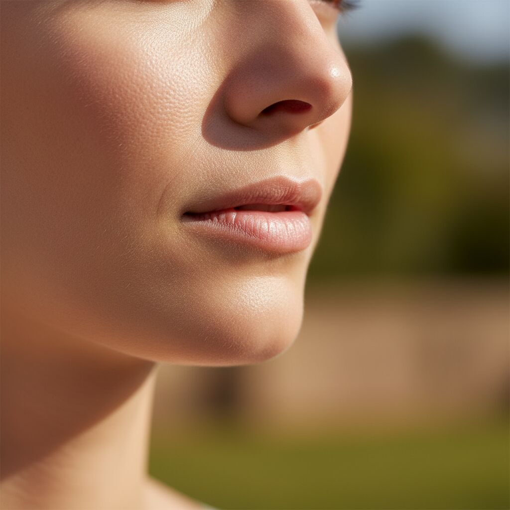 poil menton femme solution naturelle