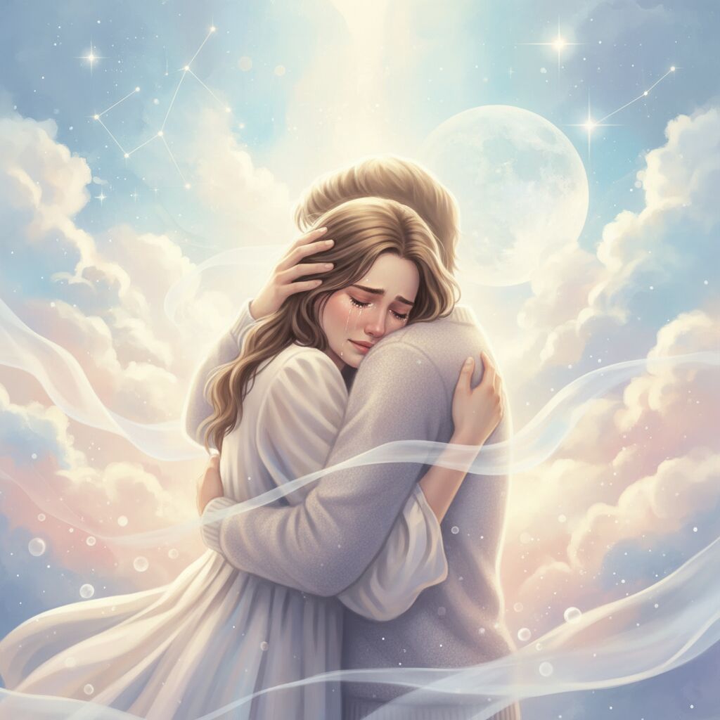 rêver de pleurer dans les bras d'une personne