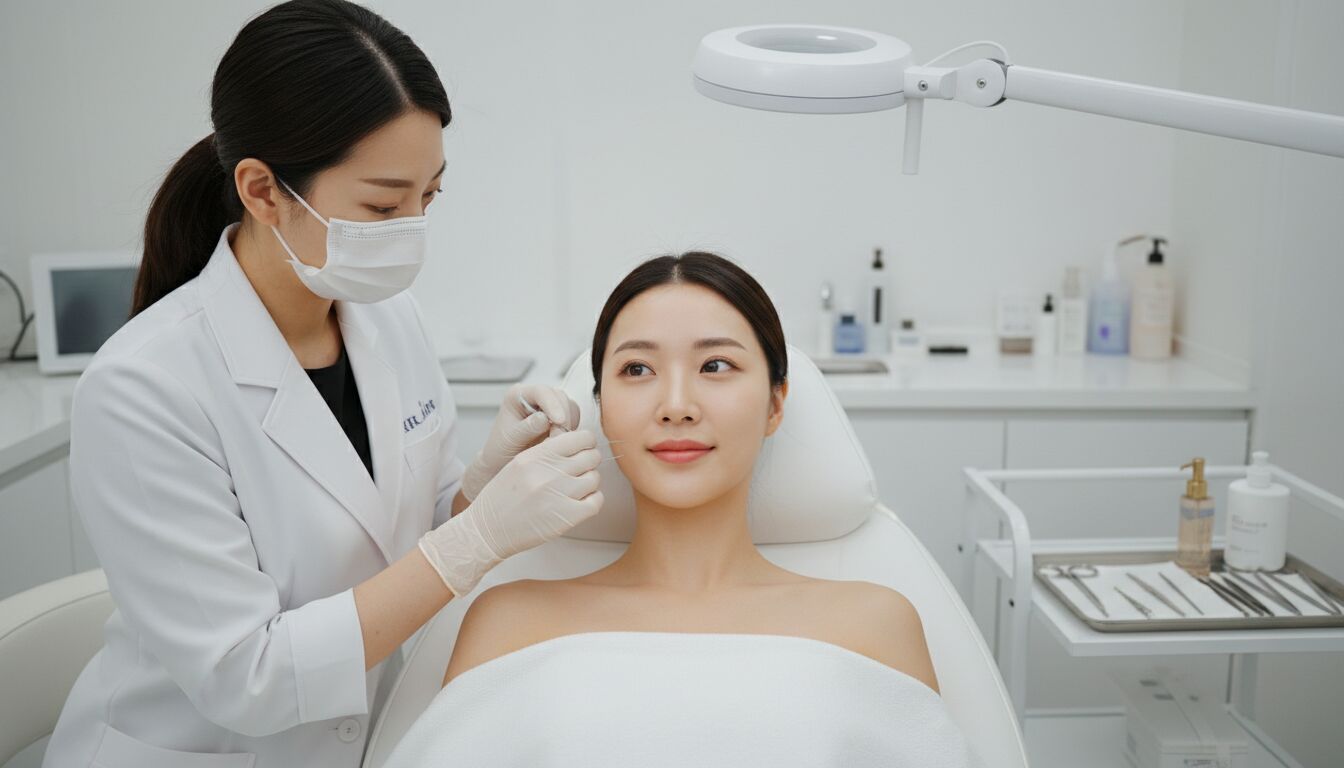 Lifting coréen fil de soie : avantages, conseils et mise en garde