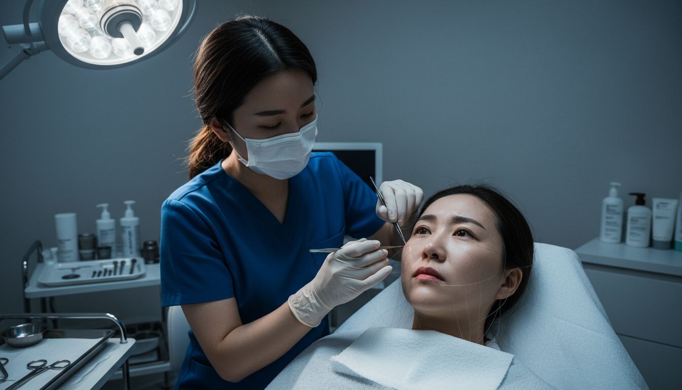 Lifting coréen fil de soie : les dangers à connaître