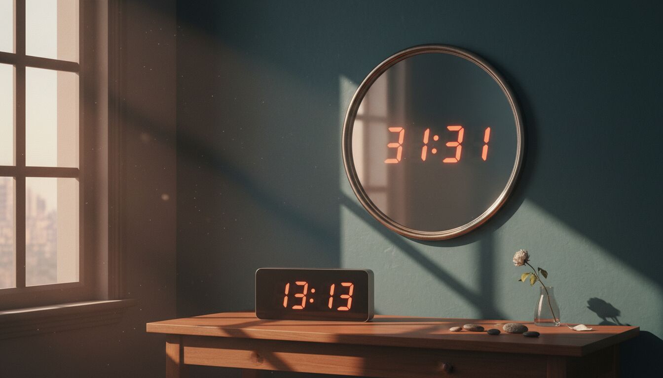 Heure miroir 13h13 : quelle est la signification ?