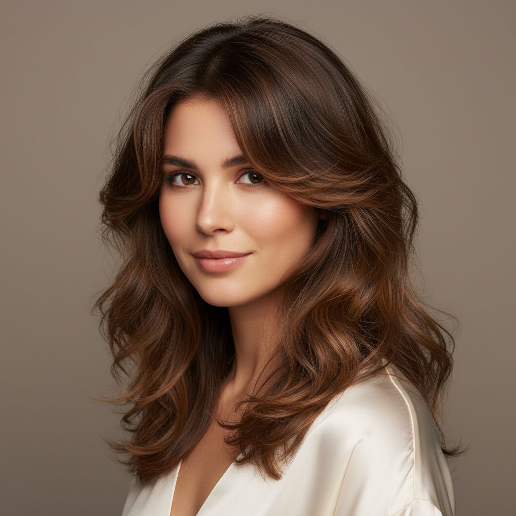 coupe cheveux butterfly femme